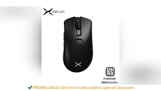 Delux M900mini PRO Wireless Gaming Mouse Ergonomic Ultra-Lightweight 40g PAW3395 8K Hz for Medium to