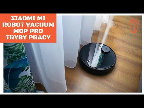 Tryby pracy i głośność Xiaomi Mi Robot Vacuum Mop Pro
