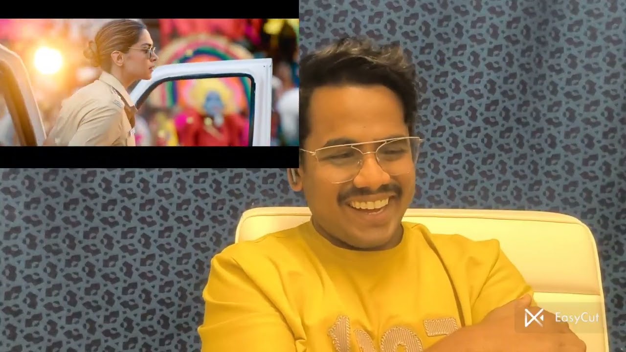 SINGHAM AGAIN COP UNIVERSE TRAILER REACTION BY ME