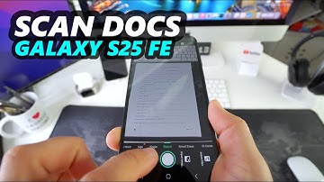 How To Scan Documents to PDF | Samsung Galaxy S25 FE