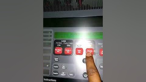 Fire Alarm Panel! How to testing SIMPLEX Fire Alarm Panel with testing mode?