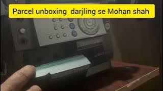 Audio cassate parcel unboxing MR. MOHAN SHAH DARJLING SE  #9838074421