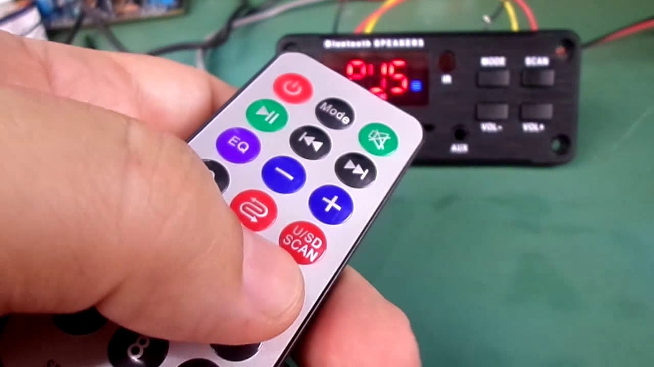 Como ligar sua placa decodificadora  mp3?