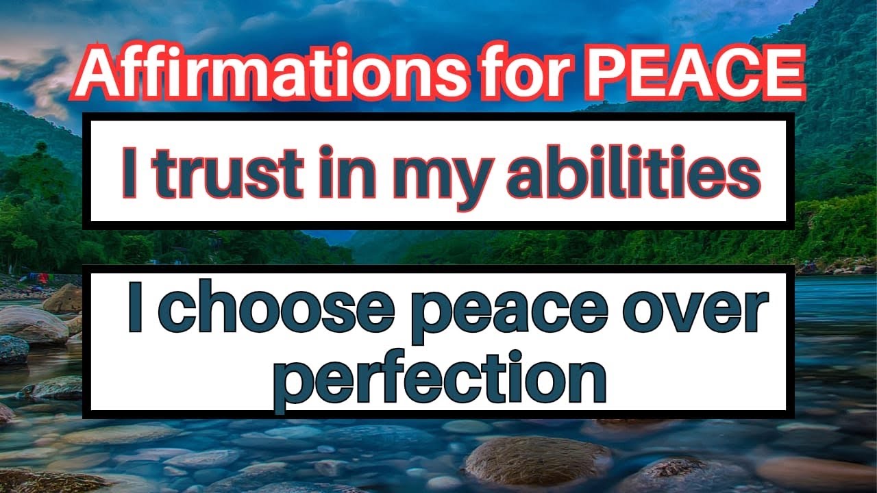 Embrace Serenity: Positive Affirmations for Inner Peace | Affirmations ...