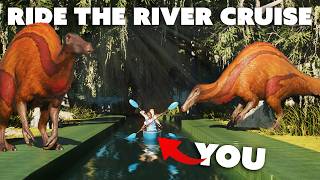 🔲 FULL TOUR Of The Huge Indoor River Cruise (Immersive & Cinematic) | Jurassic World Evolution 3