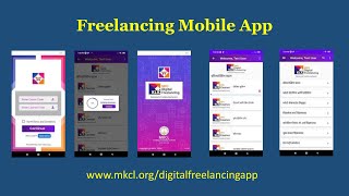 KLiC Digital Freelancing Mobile Application |  E-Learning KLiC Courses