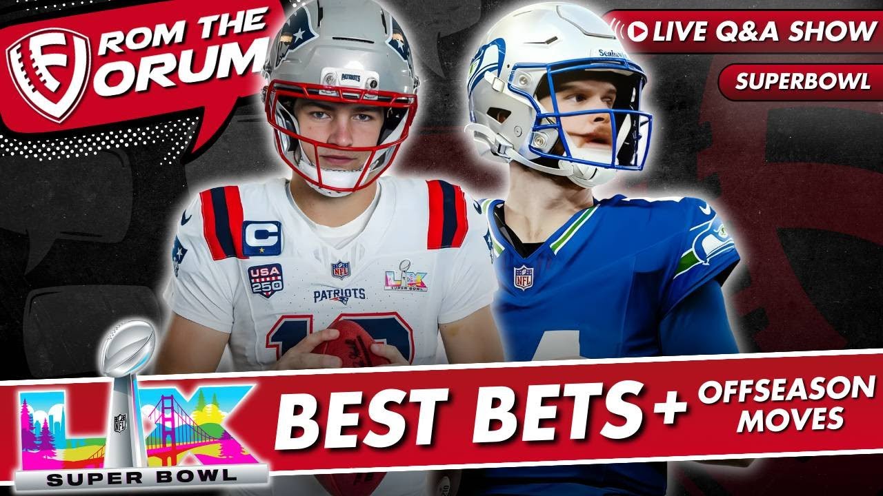 Superbowl LX Best Bets! 🏈 Fantasy Football Q&A 