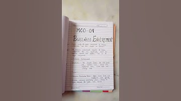 IGNOU assignment M.com Code MO- 04 ✨📚📝Business environment #ign #ignou #assignment #motivation