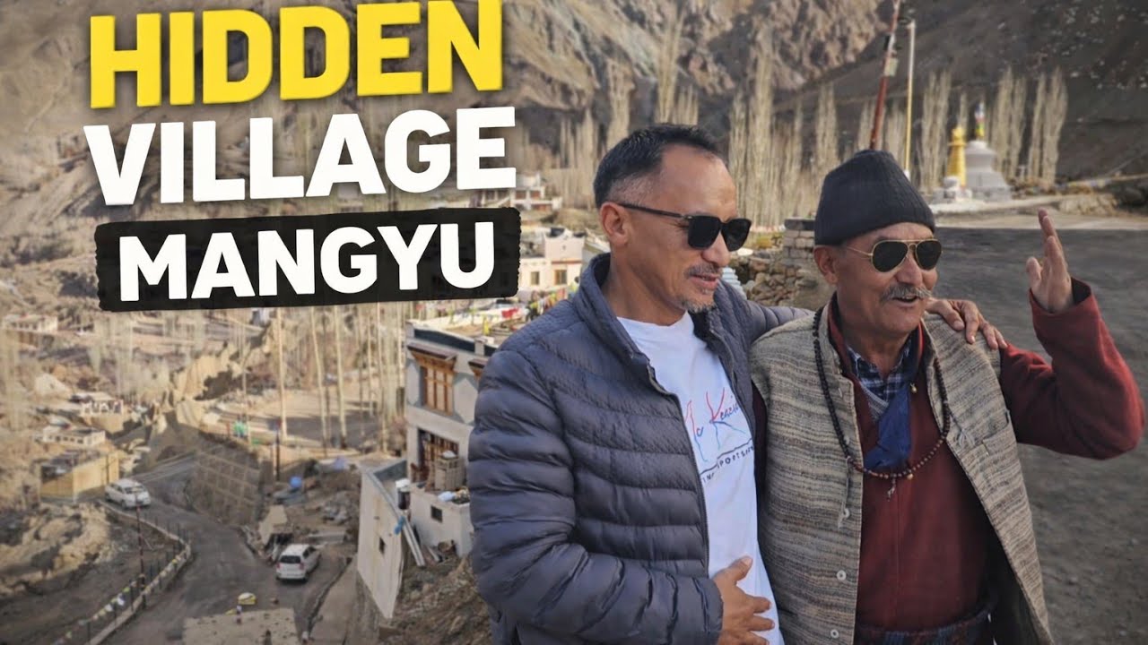 Hidden Village of Ladakh || Mangyu Monastery Travel Vlog 