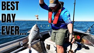 ALWAYS LEARNING AS A NOVICE ANGLER - PERFECT WEATHER AND SOME HALF DECENT SNAPPER!!!