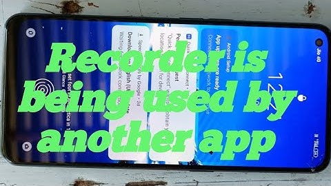Call Recorder is being used by another app "problem solved in redmi mobile"