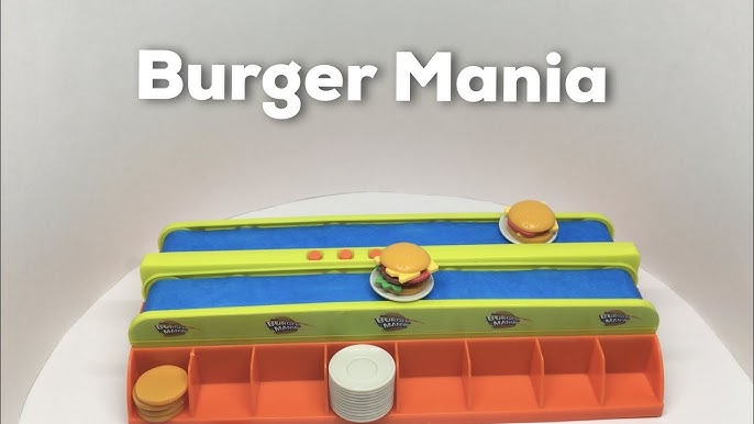 BURGER MANIA BOARD GAME with Ryan ToysReview 