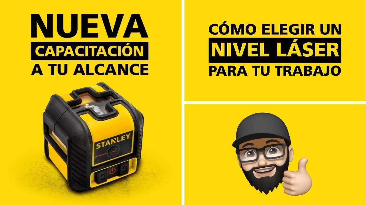 Niveles láser Stanley