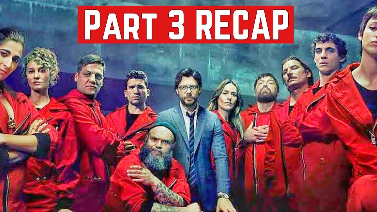 Money Heist Part 3 REACP English La Casa De Papel Netflix