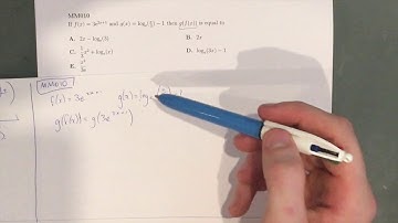 MM010 Maths Methods Fortify Study Guide - "How to find a composite function"