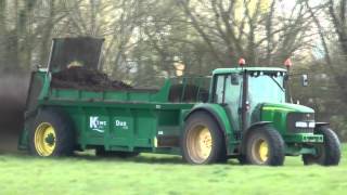 john deere 6320 ktwo duo muck spreading