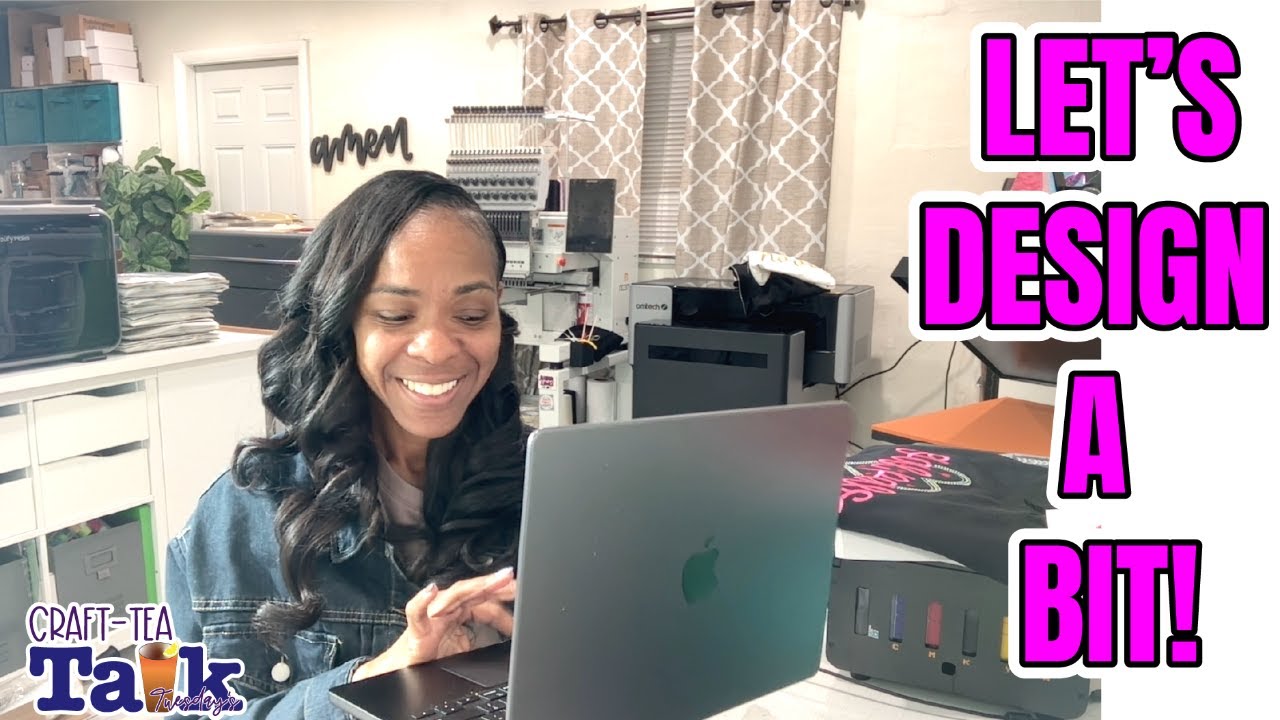 Craft-Tea Talk | Bling & Embroidery has me in a Chokehold| Digitize with Embrilliance | Silhouette