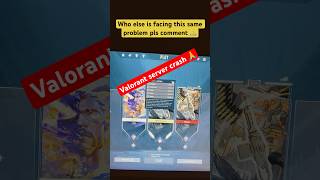 Valorant server crash Mumbai server down #valorant #server #crash