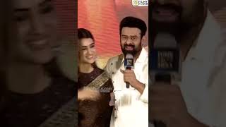 Prabhas about kritisanon adipurush reels ytshorts shorts FilmyFocus