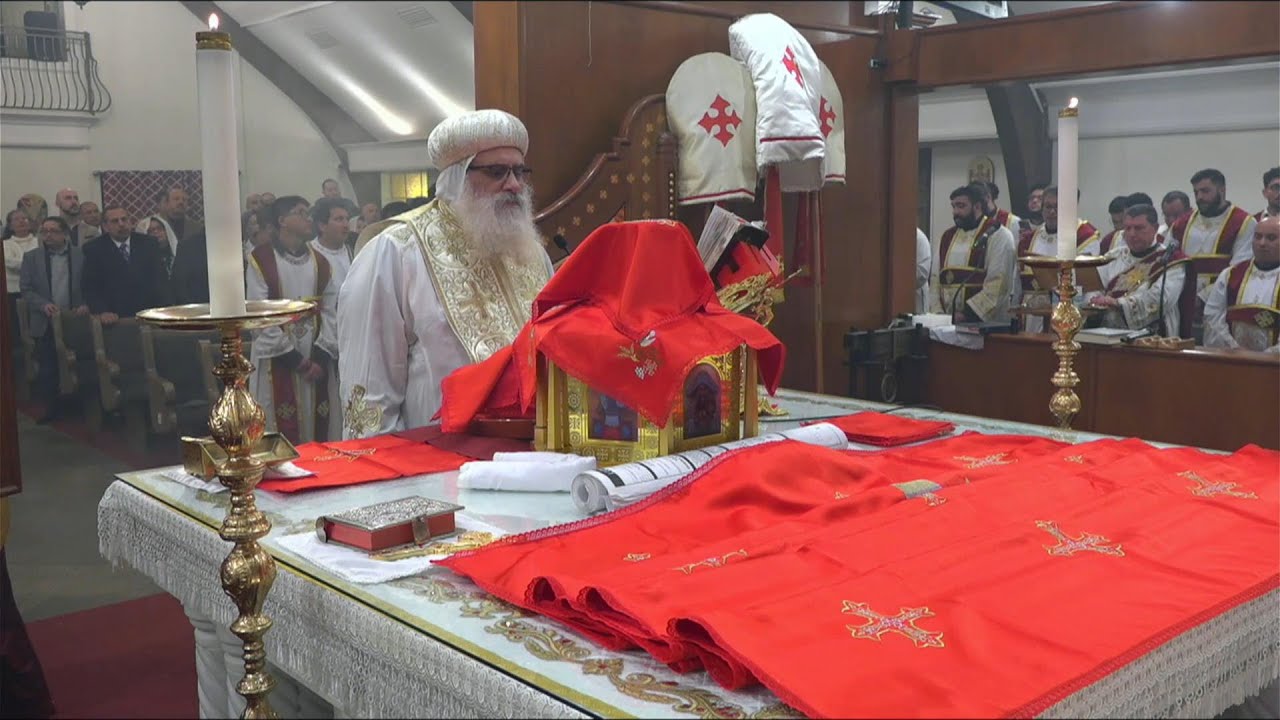 مرد اوشية القرابين الفرايحى المعلم ابراهيم عياد وخورس شمامسة امريكا