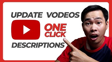 Bulk Update YouTube Descriptions - Change 100+ Video Descriptions with ONE Click