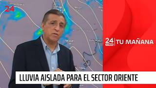 Rain in the capital and how lightning works | 24 Horas TVN Chile