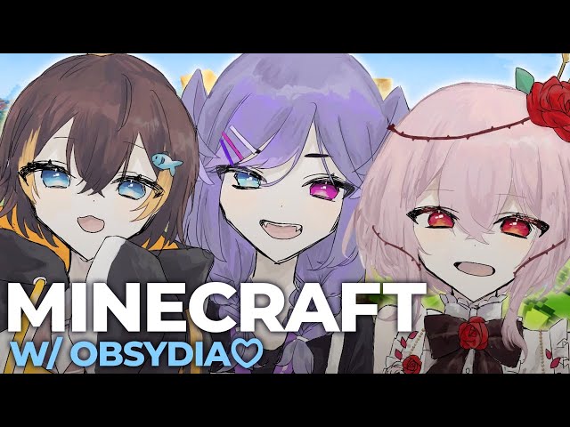 【MINECRAFT w/ OBSYDIA】how do you play this game【NIJISANJI EN | Petra Gurin】のサムネイル