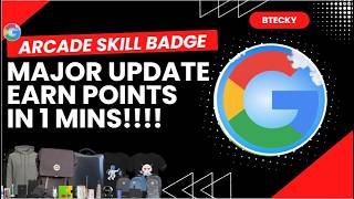 Famous Google Arcade Skill Badge Major Update || Earn Arcade Points In Just 1 Minute || Google Arcade 2026 Profile
