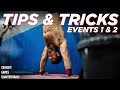 CROSSFIT GAMES QUARTERFINALS Tests 1 & 2 // Tips & Tricks w/RICH FRONING