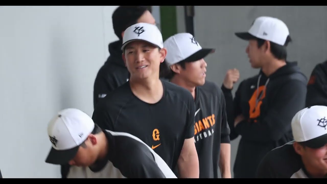 【巨人】小林誠司選手　(ジャイアンツ球場/試合前練習)　2025.4.13①