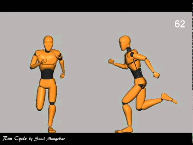 Run Cycle - Animation Reference - YouTube