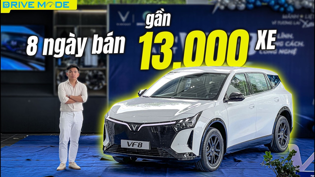 8 ngày bán bằng nhiều xe bán cả năm, VINFAST VF8 ALLNEW sao lại có sức hút lớn tới vậy? 