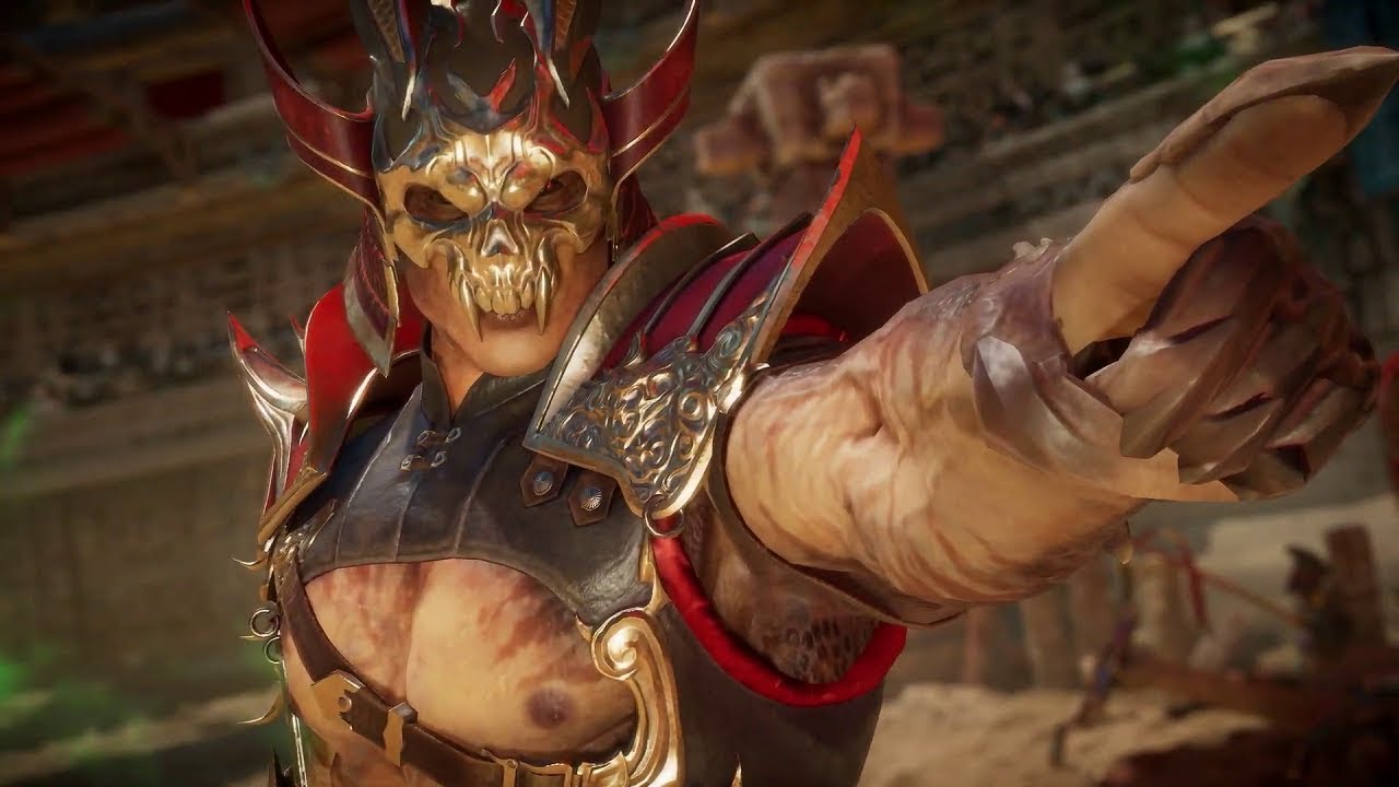 MK11 Shao Kahn Gameplay Reveal Trailer YouTube
