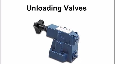 Unloading Valves