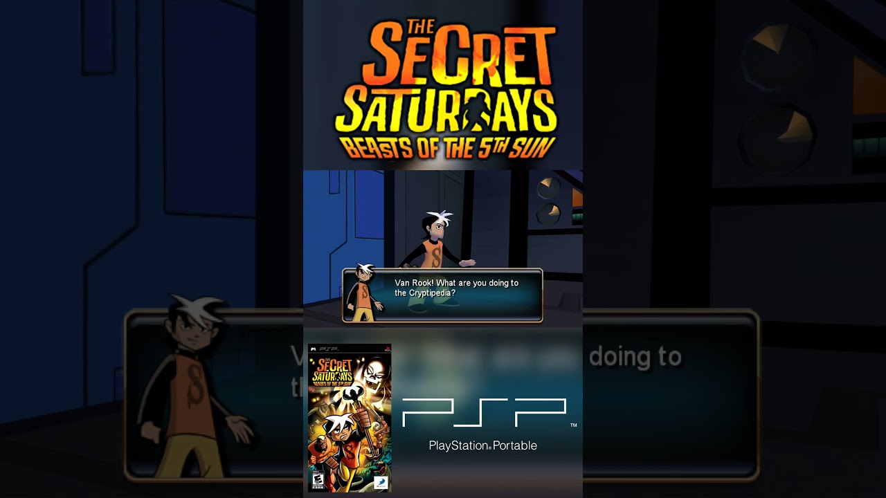 Jeu PSP The Secret Saturdays: Beasts Of The 5th Sun - Bon État - (Notice: Final Fantasy X?)