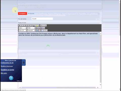 Edition d'un site internet vitrine Prolutive