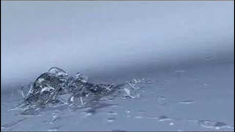 Smashing Glass of Water