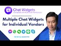 Chat widgets for multivendor marketplace wordpress plugin review  whatsapp facebook messenger etc