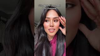 Before you meet your chat mate tips #foryou #dating