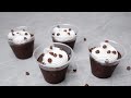 3 Ingredients Chocolate Pudding | No Gelatin, No Cream , No Bake, No Oven ,No mixer