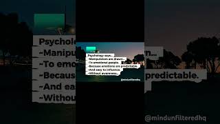 Emotions can be used against you. 🧠#DarkPsychology #Manipulation #Awareness #fyp #shorts