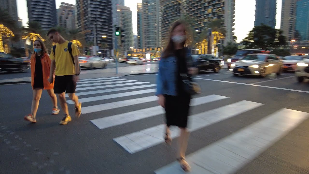 Downtown Dubai 2022 Complete Night Walk | Dubai Tourist Attraction | 4K 🇦🇪