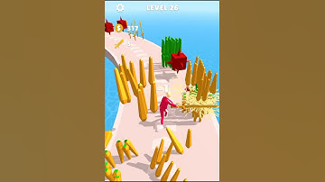 Sharp Slash 🔪💥🏃‍♀️ Gameplay Android,iOS (New Level 25-26 | Choco Gaming #shorts