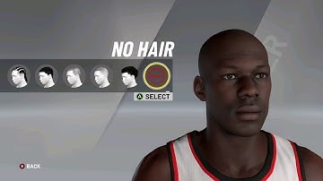 NBA 2K20 Shaq face creation