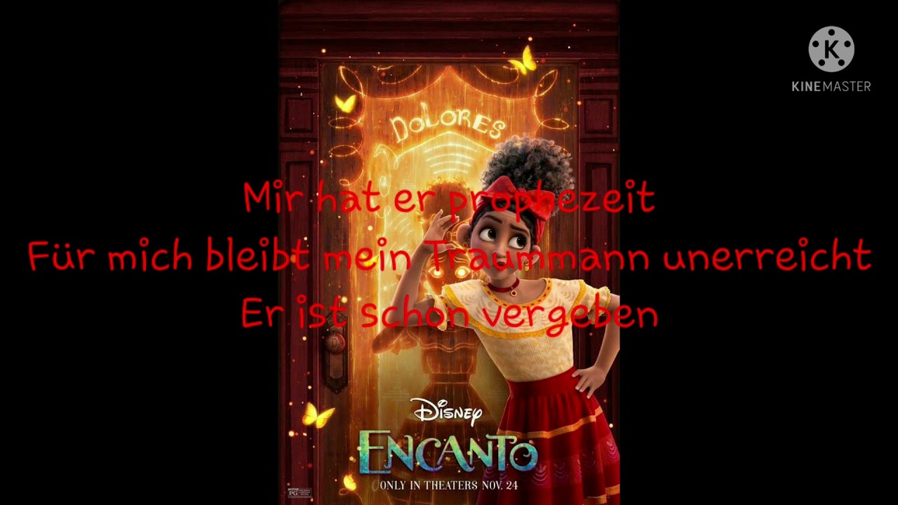 Nur kein Wort über Bruno (aus Encanto) Lyrics Video