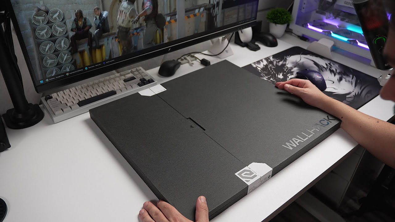 Wallhack SP-004 Review - Mousepad de VIDRO com mais pontos
