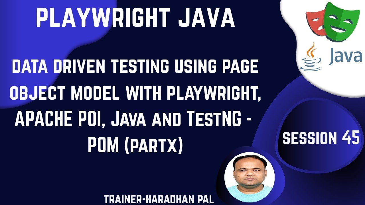 S#45: Data Driven Testing using Page Object Model with Playwright ...