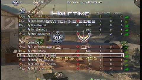 MW2- SnD Intervention Gameplay w/Commentary(Scrapyard)