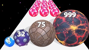 LEVEL UP CRUSHER - Ball Run 3D. Max Level