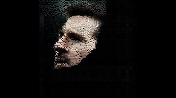 Creative Coding | Processing | Generative Portrait | Branching | GOAT - Lionel Messi
